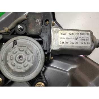 Recambio de elevalunas trasero derecho para hyundai santa fe (sm) 2.0 gls crdi referencia OEM IAM 9882026200  