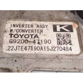 Recambio de inverter converter para toyota auris station wagon (_e18_) 1.8 hybrid (zwe186_) referencia OEM IAM G920047190  