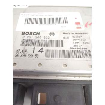 Recambio de centralita motor uce para citroën xsara picasso 1.6 básico referencia OEM IAM 9637839580 0261206633 26FM1013