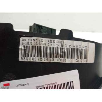 Recambio de cuadro instrumentos para peugeot 1007 sport referencia OEM IAM A2C53045317  