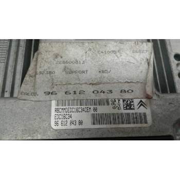 Recambio de centralita motor uce para citroën c4 berlina lx referencia OEM IAM 9661204380 EDC16C34 228600813