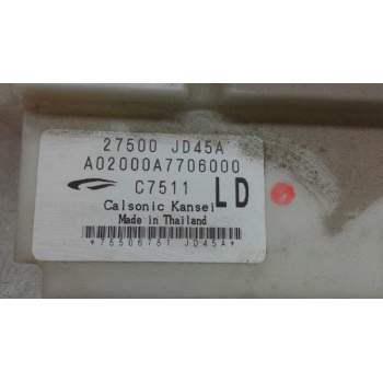 Recambio de mando climatizador para nissan qashqai (j10) 2.0 dci turbodiesel cat referencia OEM IAM 27500JD45A  
