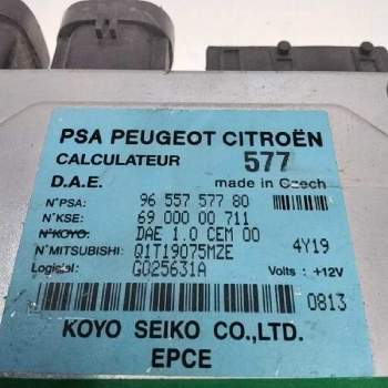 Recambio de centralita check control para citroën c3 hdi 70 furio referencia OEM IAM 9655757780  
