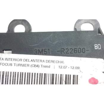 Recambio de maneta interior delantera derecha para ford focus turnier (cb4) trend referencia OEM IAM 3M51R22600  