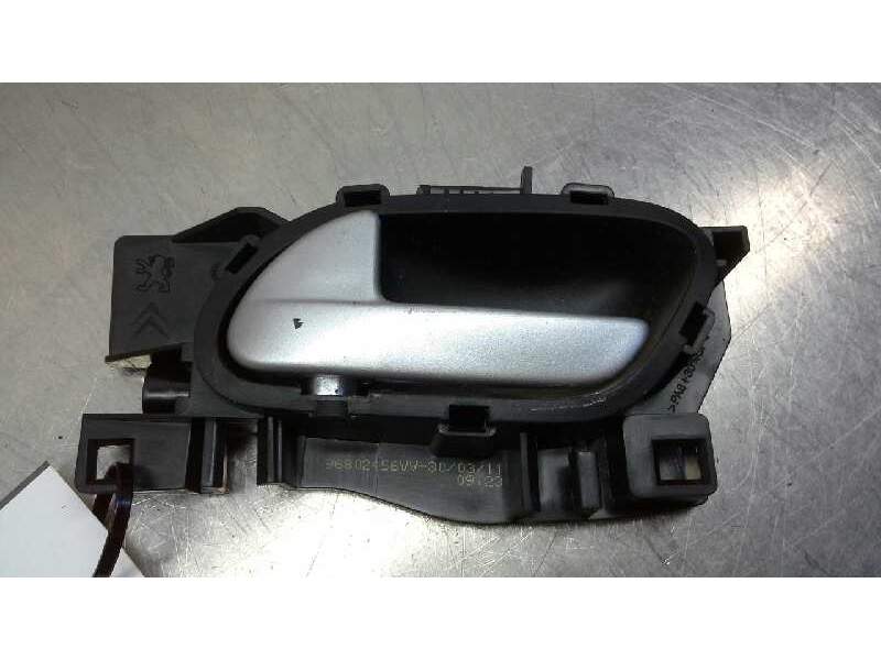 Recambio de maneta interior delantera izquierda para peugeot 207 premium referencia OEM IAM 96555518VD  