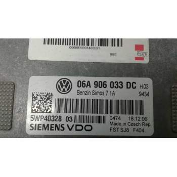 Recambio de centralita motor uce para volkswagen golf plus (5m1) trendline referencia OEM IAM 06A906033DC 5WP4032803 FSTSJ8F404