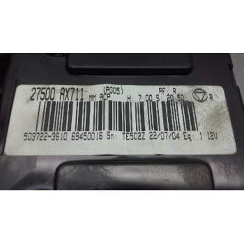 Recambio de mando calefaccion aire acondicionado para nissan micra (k12e) acenta referencia OEM IAM 27500AX711  