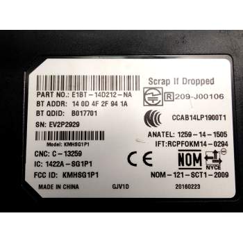 Recambio de modulo electronico para ford ecosport titanium referencia OEM IAM E1BT14D212NA  