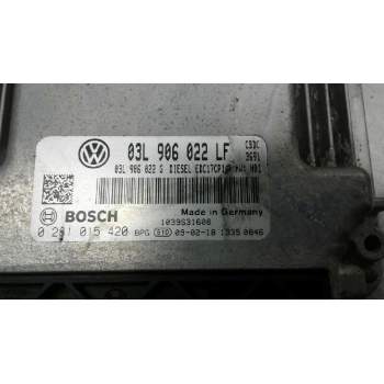 Recambio de centralita motor uce para volkswagen golf vi (5k1) advance referencia OEM IAM 0281015420 03L906022LF 1039S31608