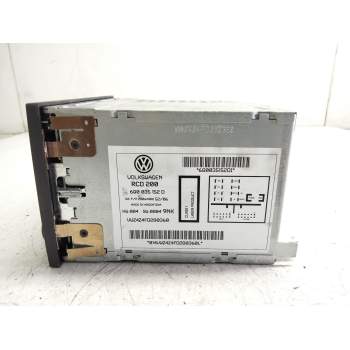 Recambio de sistema audio / radio cd para volkswagen polo (9n3) highline referencia OEM IAM 6Q0035152D  