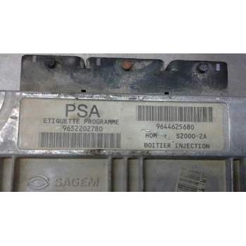 Recambio de centralita motor uce para peugeot 206 berlina x-line referencia OEM IAM 9652202780 9644625680 215846327