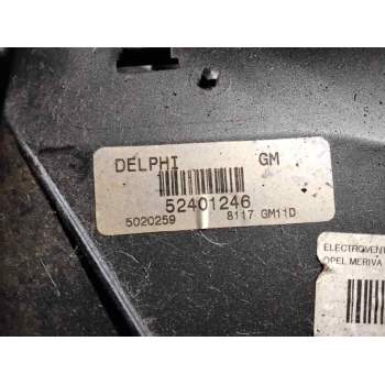Recambio de electroventilador para opel meriva cosmo referencia OEM IAM 52401246  