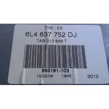 Recambio de elevalunas delantero derecho para seat ibiza (6l1) stylance referencia OEM IAM 6L4837752DJ  