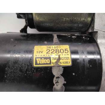 Recambio de motor arranque para hyundai matrix (fc) 1.6 gls referencia OEM IAM 3610022805 TM000A37201 