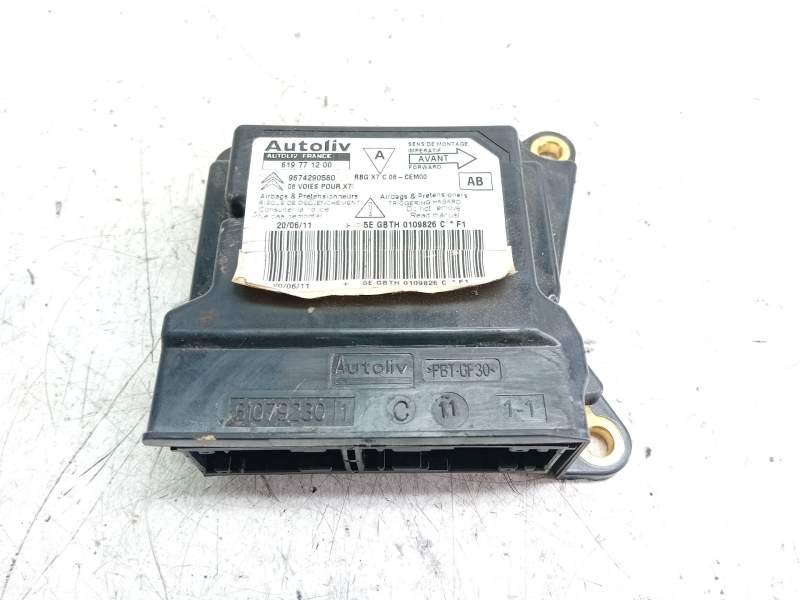 Recambio de centralita airbag para citroën c5 berlina exclusive referencia OEM IAM 9674290580  