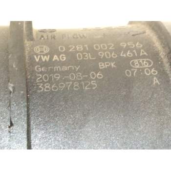 Recambio de caudalimetro para skoda superb iii (3v3) 2.0 tdi referencia OEM IAM 03L906461A 0281002956 386978125