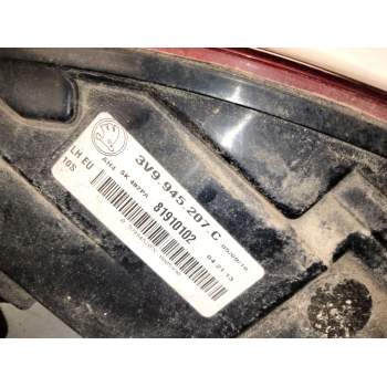 Recambio de piloto trasero izquierdo para skoda superb iii (3v3) 2.0 tdi referencia OEM IAM 3V9945207 819110102 