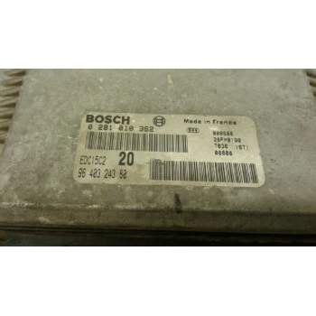 Recambio de centralita motor uce para peugeot 306 break boulebard referencia OEM IAM 0281010362 9640324380 EDC15C2