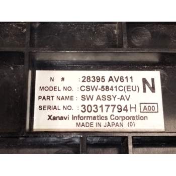 Recambio de sistema audio / radio cd para nissan primera berlina (p12) acenta referencia OEM IAM 28395AV611  