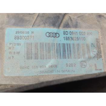 Recambio de faro izquierdo para audi a4 berlina (b5) 1.8 20v turbo referencia OEM IAM 8d0941003ak  