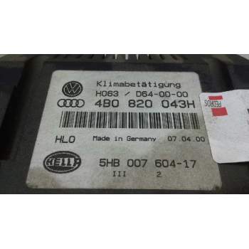 Recambio de mando climatizador para audi a6 berlina (4b2) 2.5 tdi referencia OEM IAM 4B0820043H  