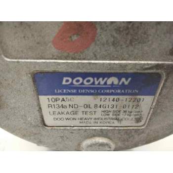 Recambio de compresor aire acondicionado para kia rio rs berlina (5-ptas.) referencia OEM IAM 1214012201  