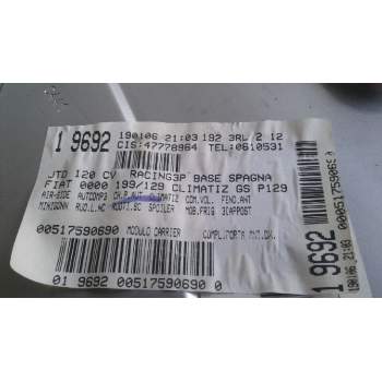 Recambio de elevalunas delantero derecho para fiat stilo (192) 1.9 120 dynamic multijet referencia OEM IAM 0046831652  