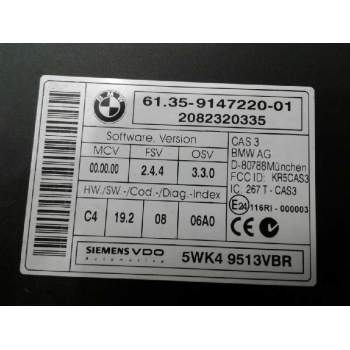 Recambio de centralita comfort para bmw serie 1 berlina (e81/e87) 118d referencia OEM IAM 6135914722001 5WK49513VBR D80788