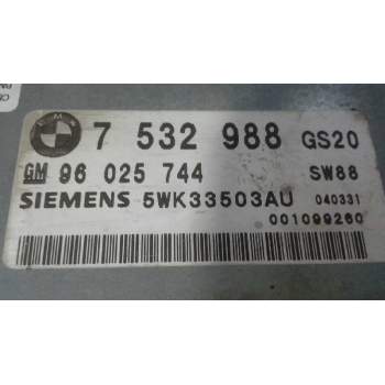 Recambio de centralita para bmw x3 (e83) 3.0d referencia OEM IAM 7532988 96025744 5WK33503AU
