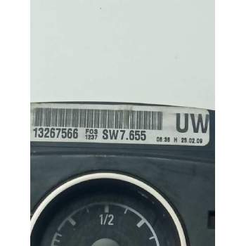 Recambio de cuadro instrumentos para opel zafira b edition referencia OEM IAM 13267566  