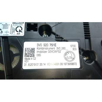 Recambio de cuadro instrumentos para skoda superb iii (3v3) 2.0 tdi referencia OEM IAM 3V0920751E  