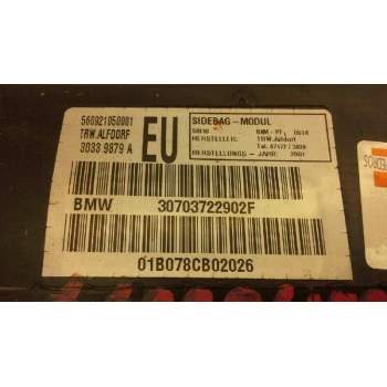 Recambio de airbag lateral izquierdo para bmw serie 3 touring (e46) 320d referencia OEM IAM 72127037229  