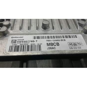 Recambio de centralita motor uce para ford focus turnier (cb4) trend referencia OEM IAM 5WS40778BT 7M5112A650BCB J38AC