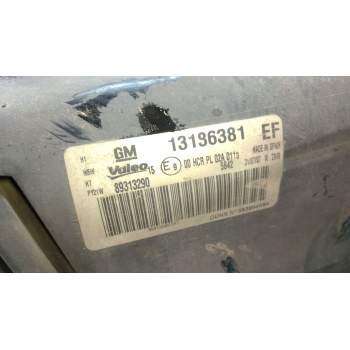 Recambio de faro izquierdo para opel corsa d furgoneta/hatchback (s07) 1.3 cdti (l08) referencia OEM IAM 13186381  
