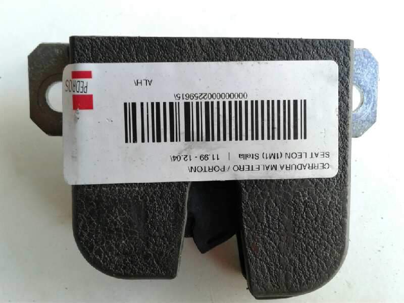 Recambio de cerradura maletero / porton para seat leon (1m1) stella referencia OEM IAM 6L6827505AFKZ  