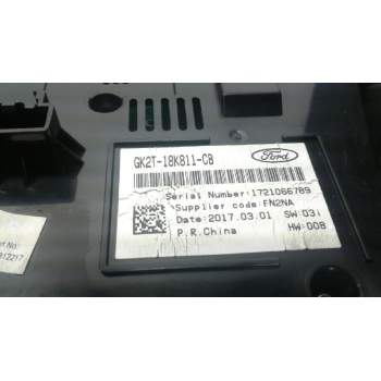 Recambio de sistema audio / radio cd para ford transit custom kasten 270 l1 referencia OEM IAM GK2T18K811CB  