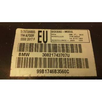 Recambio de airbag lateral izquierdo para bmw serie 3 berlina (e46) 320d referencia OEM IAM   