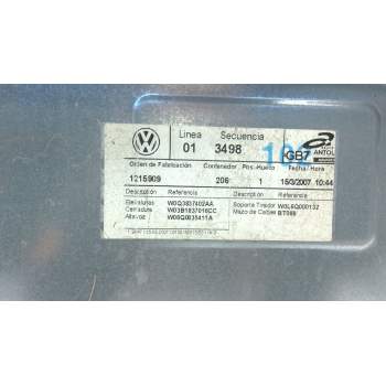 Recambio de elevalunas delantero derecho para volkswagen polo (9n3) highline referencia OEM IAM W03B11837016  