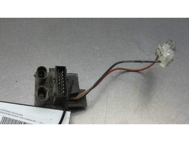 Recambio de resistencia calefaccion para nissan kubistar (x76) 1.5 dci turbodiesel cat referencia OEM IAM   