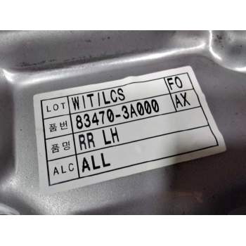 Recambio de elevalunas trasero izquierdo para hyundai trajet (fo) 2.0 crdi gls referencia OEM IAM 834053A000  