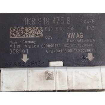 Recambio de centralita aparcamiento para volkswagen tiguan (5n2) t1 bluemotion referencia OEM IAM 1K8919475B  