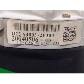 Recambio de cuadro instrumentos para kia cerato 2.0 ex crdi familiar (5-ptas.) referencia OEM IAM 940032F300  