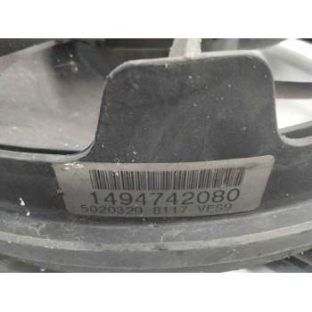 Recambio de electroventilador para peugeot 807 sr pack referencia OEM IAM 1494742080  