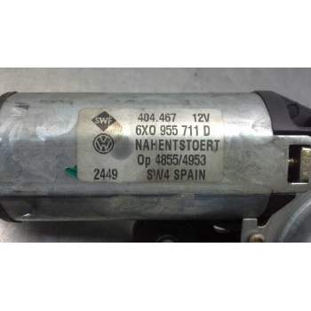 Recambio de motor limpia trasero para volkswagen polo berlina (6n2) trendline referencia OEM IAM 6X0955711D  
