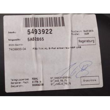 Recambio de guarnecido puerta trasera izquierda para bmw serie 1 lim. (f20/f21) referencia OEM IAM 7271979  