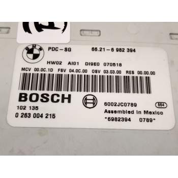 Recambio de centralita aparcamiento para bmw 1 (e81) 120 i referencia OEM IAM 6982394 0263004215 