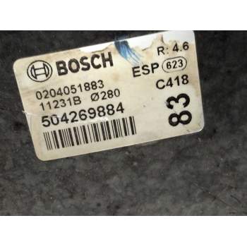 Recambio de servofreno para iveco daily v furgoneta 29s13, 29l13, 35c13, 35s13, 40c13, 40s13 referencia OEM IAM 504269884 020405