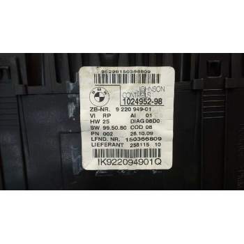 Recambio de cuadro instrumentos para bmw serie 1 berlina (e81/e87) 118d referencia OEM IAM   