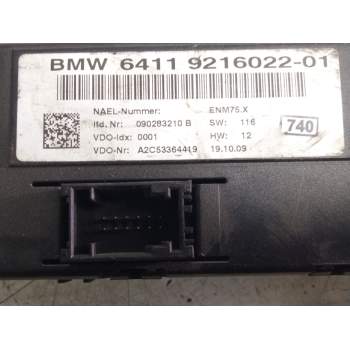 Recambio de mando calefaccion aire acondicionado para bmw serie 1 berlina (e81/e87) 118d referencia OEM IAM 9216022  