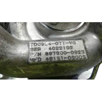 Recambio de turbocompresor para opel meriva enjoy referencia OEM IAM 4022102 8973000923 